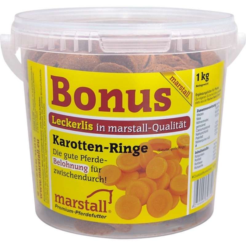 Marstall Bonus Karotten-Ringe (Carrot coins) 20 kg, 1 kg