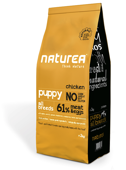 Naturea Naturals Puppy Chicken 2 kg, 12 kg