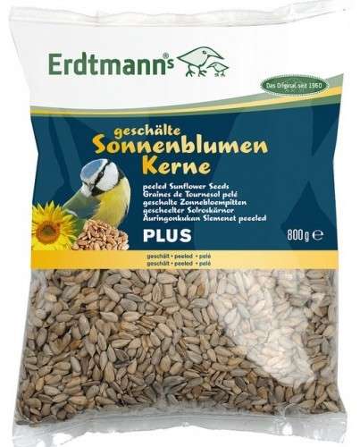 Erdtmann Geschälte Sonnenblumenkerne Plus 800 g