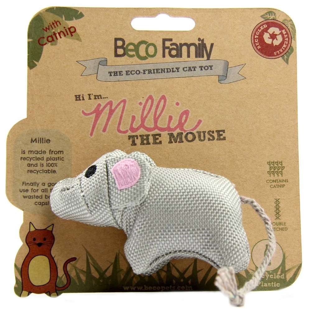 BeCo Pets Juguete para Gatos Millie Ratón