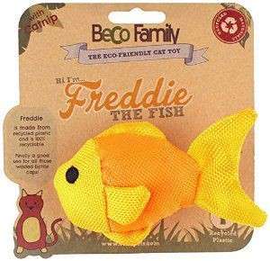 BeCo Pets Gioco Gatto Freddie il Pesciolino Giallo 5 cm acquista comodamente