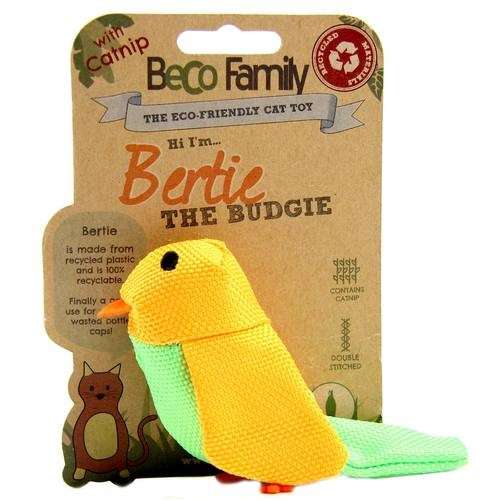 BeCo Pets Juguete para Gatos Budgie Pájaro 5 cm