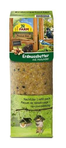 JR Farm Peanut Bar Erdnussbutter Holunder 350 g