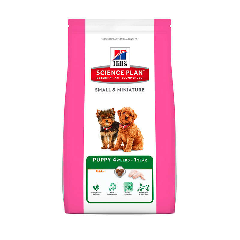 Hill's Science Plan Puppy Small & Miniature Kylling 1.5 kg, 3 kg, 300 g