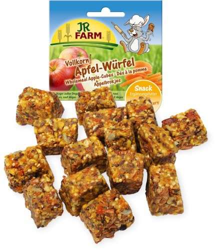 JR Farm Wholemeal Apple - Cubes 90 g
