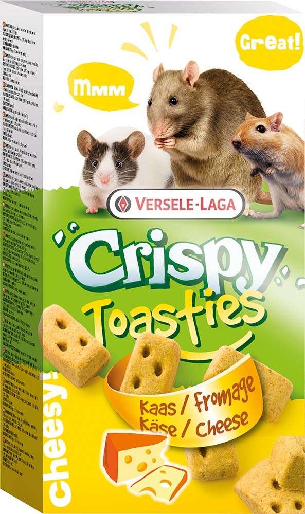 Crispy Toasties Käse von Versele Laga 150 g online günstig kaufen