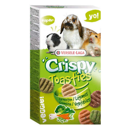 Versele Laga Crispy Toasties Groenten 150 g