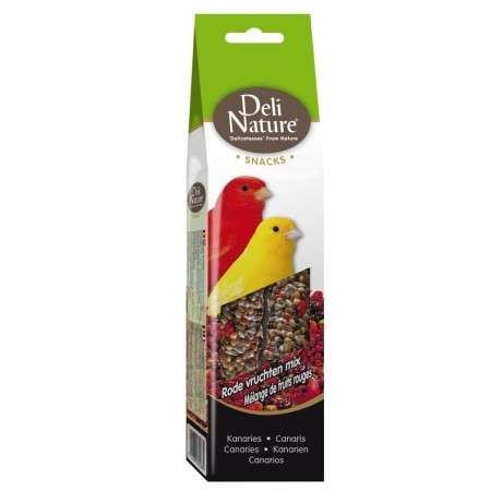 Deli Nature Canaries red fruit mix 60 g kjøp billig med rabatt