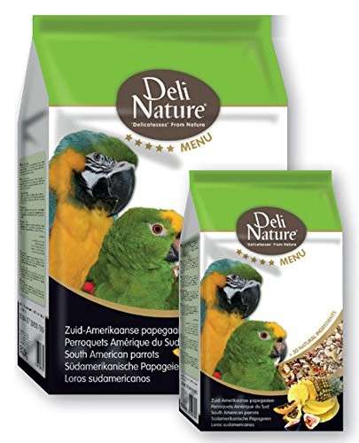 Deli Nature 5 Star menu - Papagaios da América do Sul 800 g, 2.5 kg Compre a bom preço com desconto