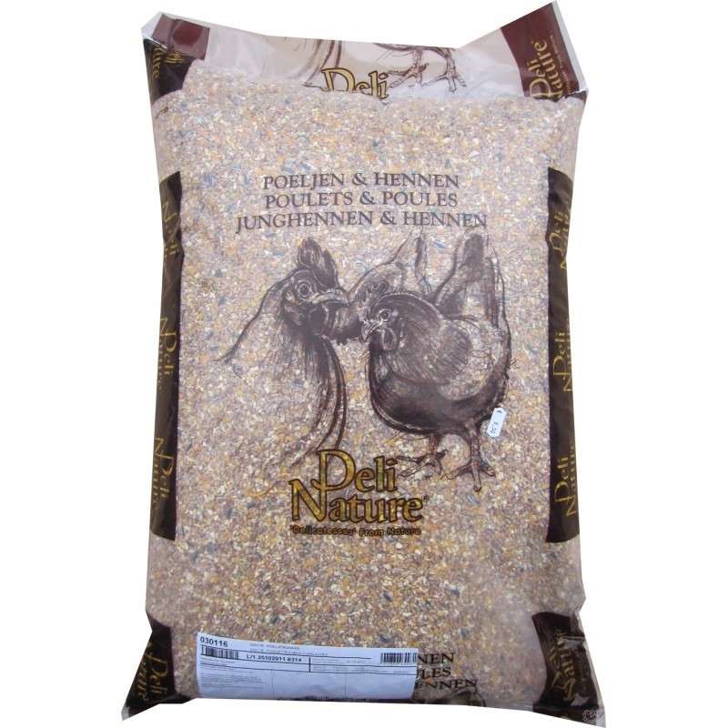 Deli Nature Chicken food with broken maize 25 kg køb rimeligt og favoribelt med rabat