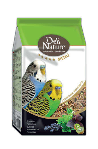 Deli Nature Menú 5 Estrelas - Periquitos 800 g, 2.5 kg Compre a bom preço com desconto