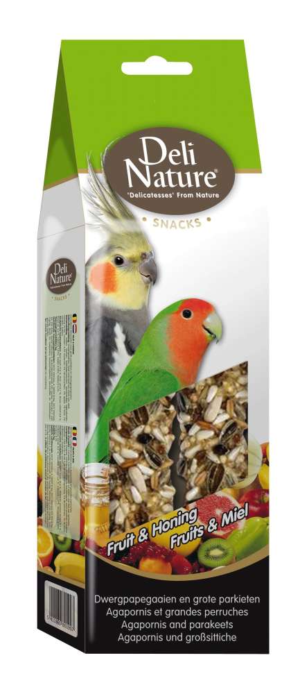 Deli Nature Agapornis e Periqutos-Frutas e Mel 130 g Compre a bom preço com desconto