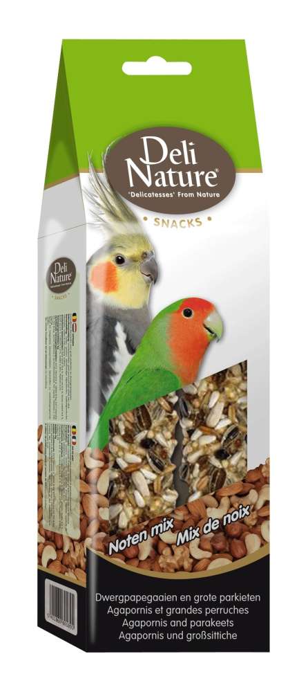 Deli Nature Agapornis e Periquitos Nuts Mix 130 g Compre a bom preço com desconto