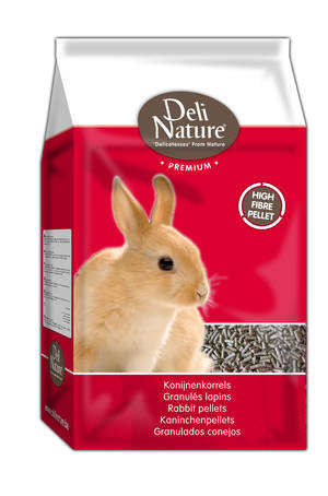 Deli Nature Premium Granulés pour Lapins 4 kg Nourriture pour lapins