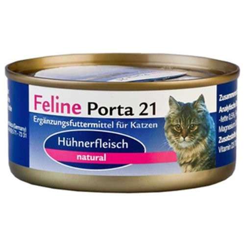 Feline Porta 21 Ren kylling 90 g, 400 g, 156 g