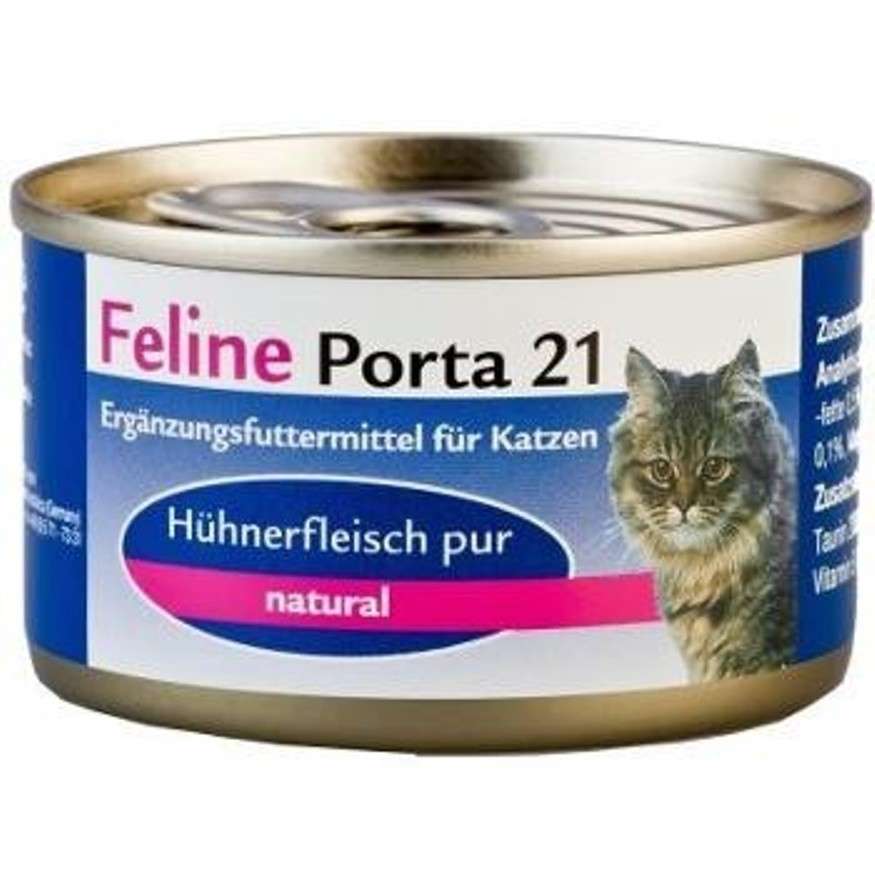 Feline Porta 21 Felino Porta 21 Pollo puro en piezas enteras 90 g