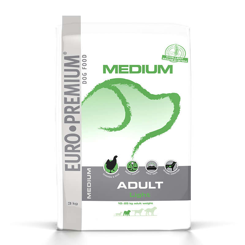 EURO-PREMIUM Medium Adult Light 3 kg, 12 kg