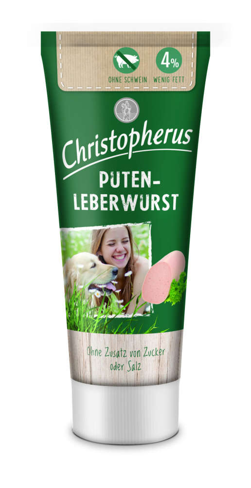 Christopherus Kalkoen Leverworst 75 g