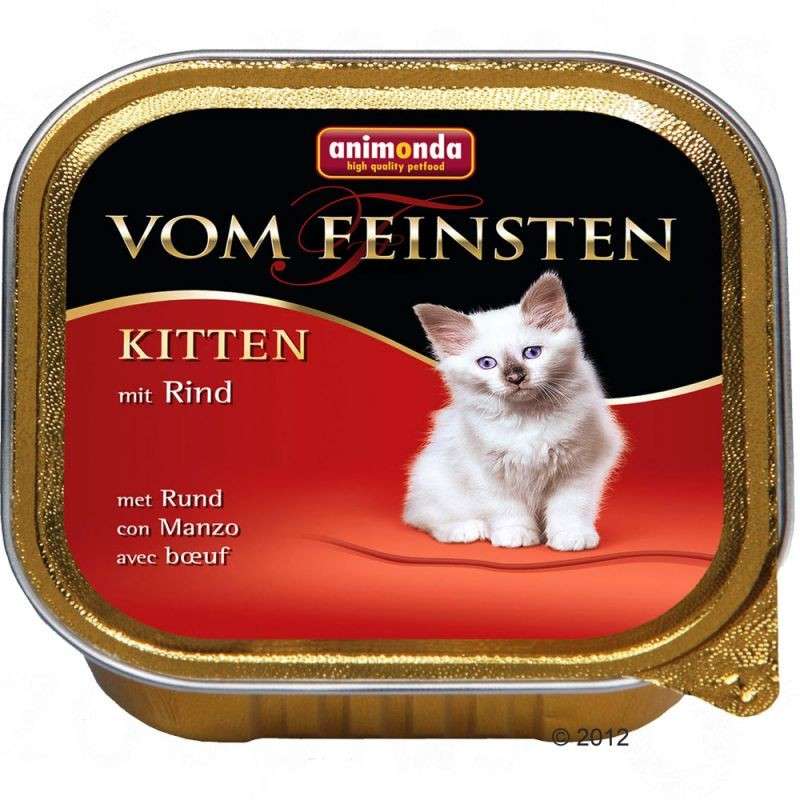 Vom Feinsten Kitten with Beef by Animonda 100 g buy