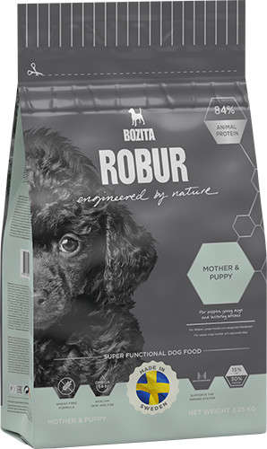 Bozita Robur Mother & Puppy 1.25 kg, 14 kg, 3.25 kg