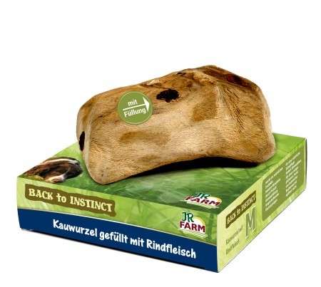 JR Farm Back to Instinct Raíz Masticable con Carne M 280 g