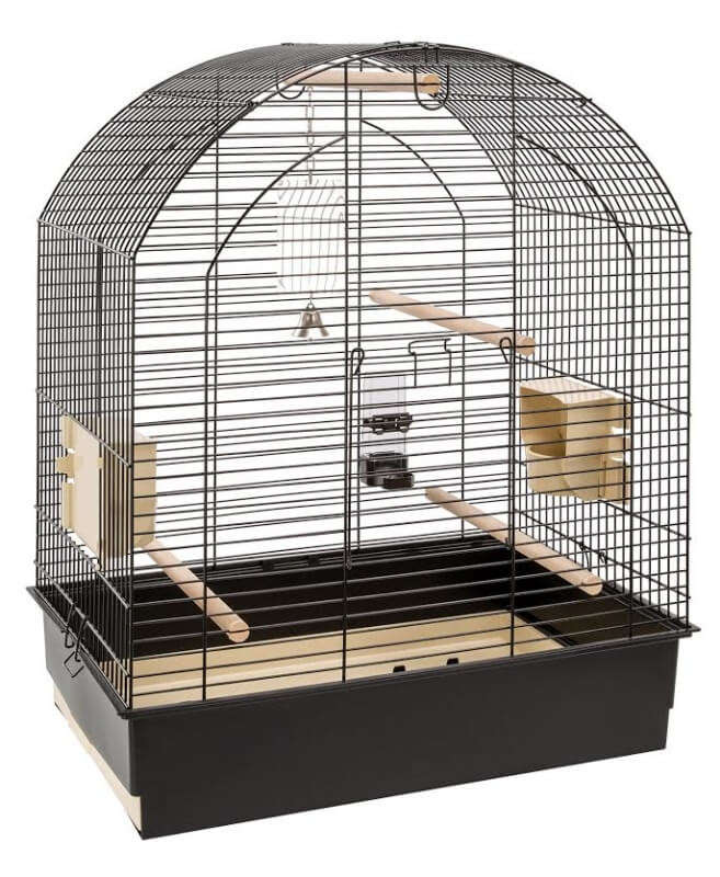 Ferplast Cage - Greta Black O/Stand
