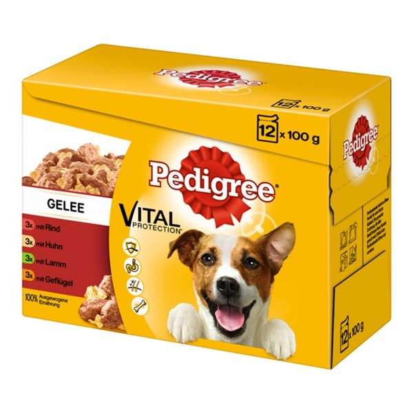 Pedigree Multipack Maaltijdzakjes Adult Favourites 12x100 g