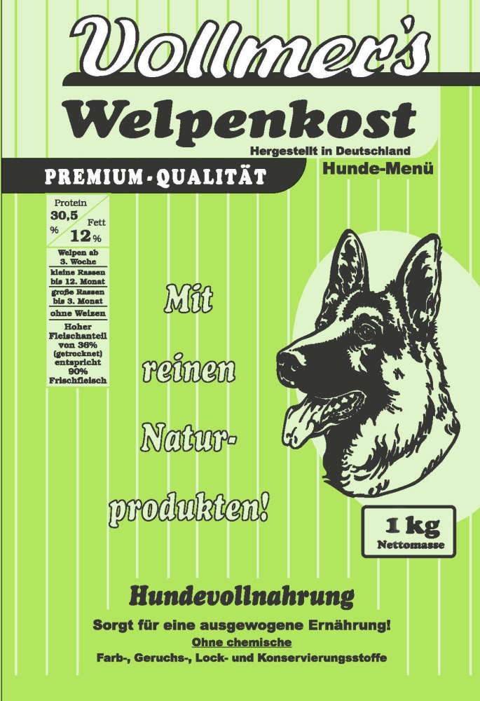 Vollmer's Cachorros - Sin Trigo 1 kg