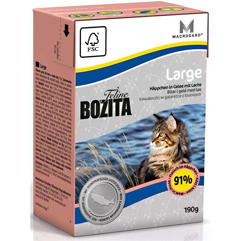 Bozita Cat Tetra Recart Feline Large 190 g
