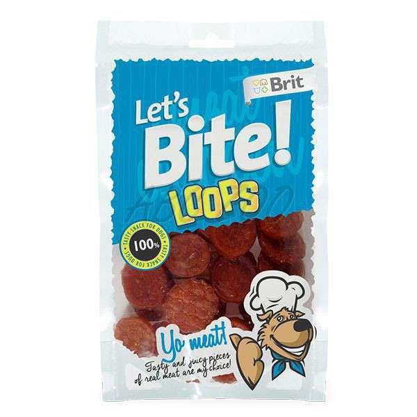 Brit Let's Bite Loops 80 g köp billiga på nätet