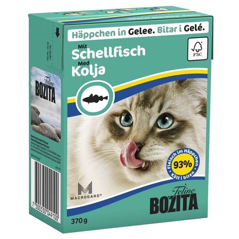 Bozita Bouchees En Gelee Aiglefin 370 G Nourriture Humide