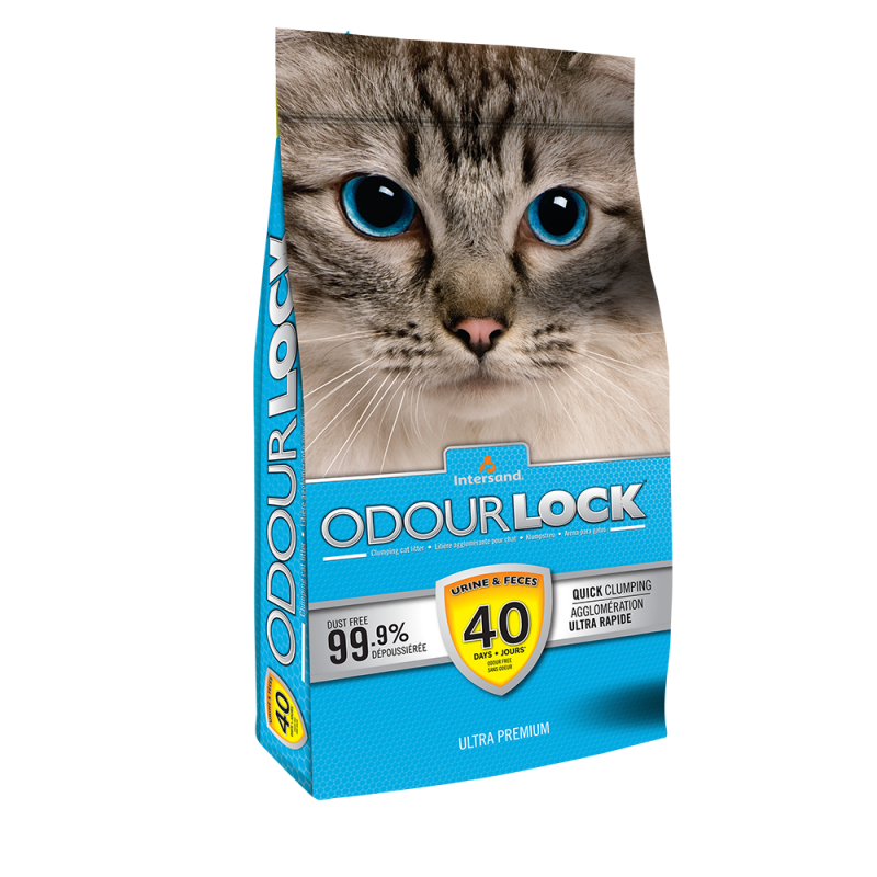 Odourlock Ultra Premium Katzenstreu Ohne Duft 12 Kg Bentonit Katzenstreu