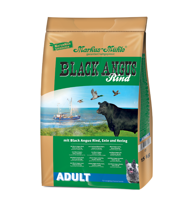 Markus-Mühle Black Angus Adult 5 kg, 15 kg, 1.5 kg bei Zoobio.at