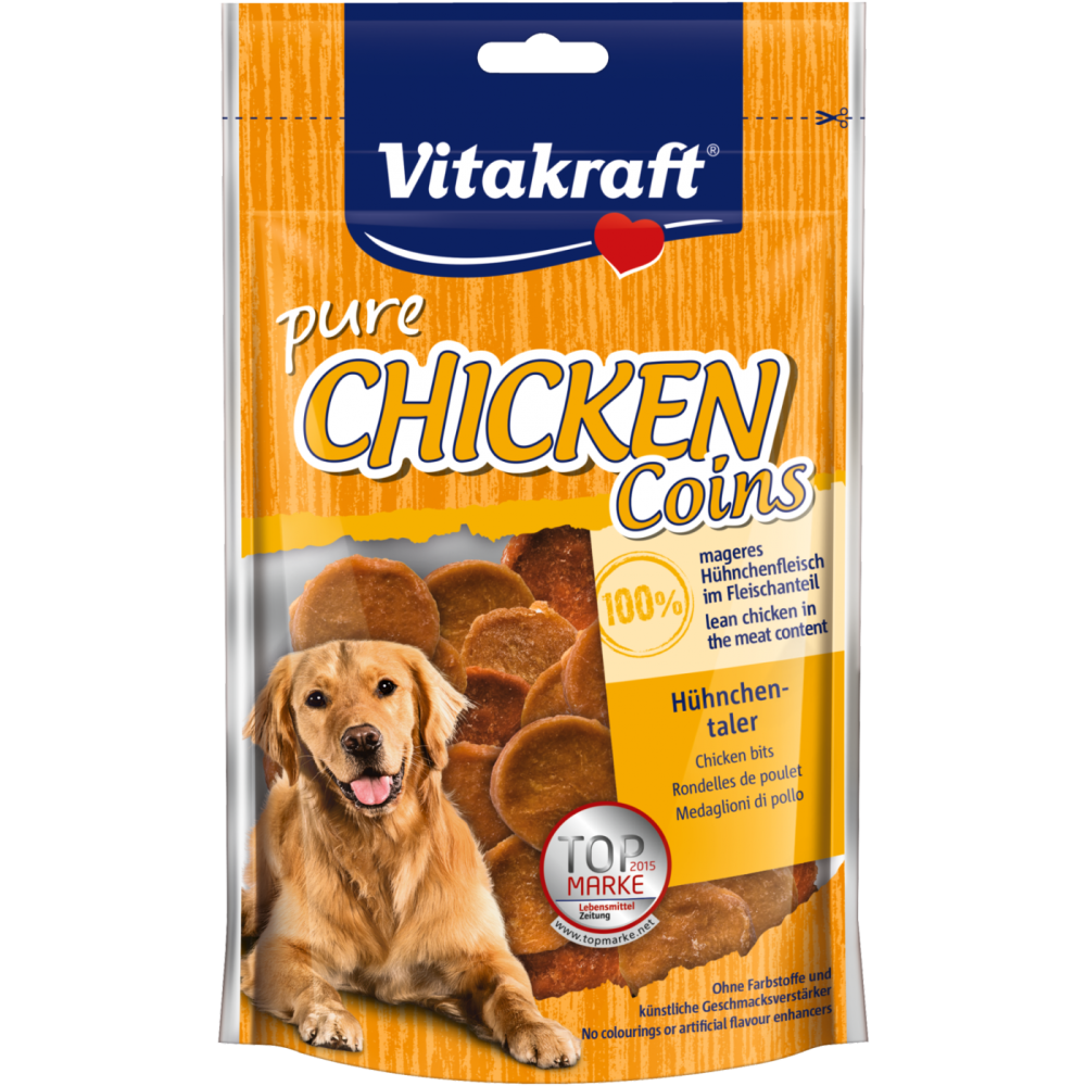 Vitakraft Chicken, Monedas de Pollo 80 g