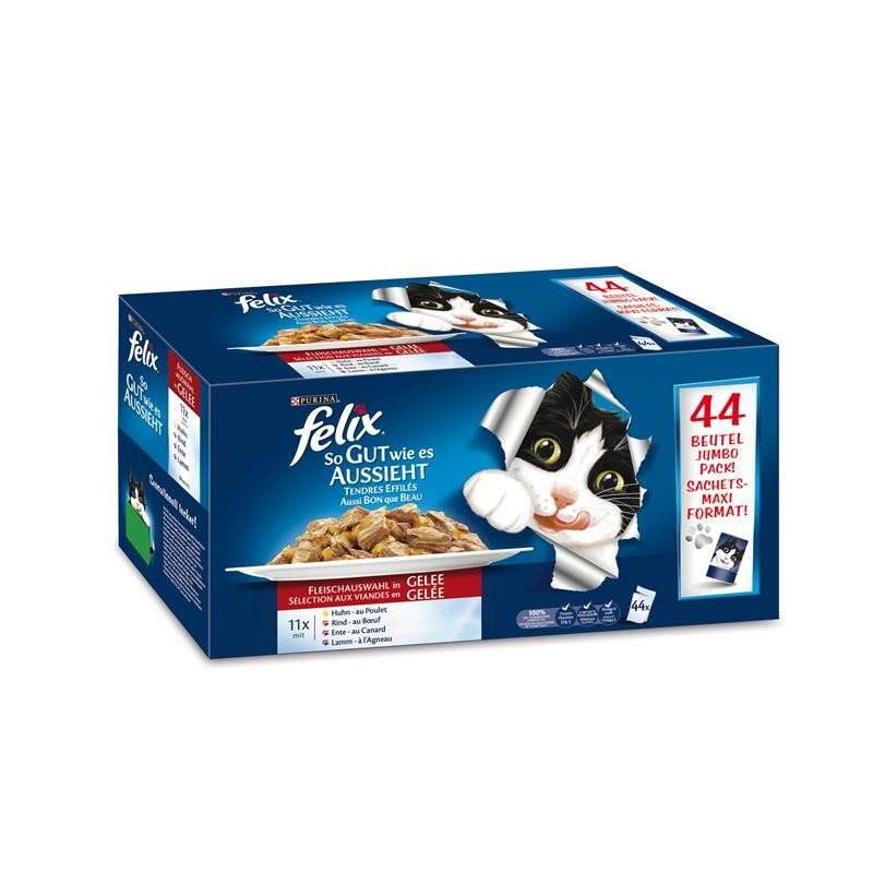 Felix Adult - As Good As It Looks - Doubly Delicious - Multipack 44x100 g