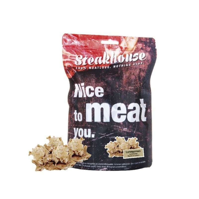 Fleischeslust Steakhouse - Snack Rumen de Cordero Secado al Vacío 100 g