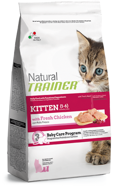 Nova Foods Natural Trainer Cat - Kitten with fresh Chicken 7.5 kg, 300 g, 1.5 kg