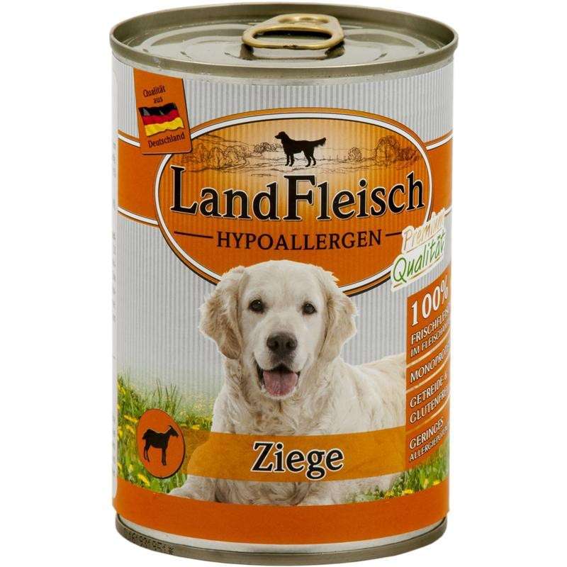 Stomach & Digestion Hypoallergen Goat Can 400 g by Landfleisch Buy fair and favorable with a discount