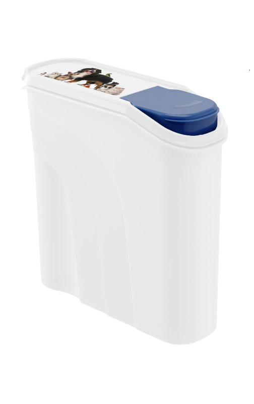 4Cats Contenedor de Alimentos Blanco 4.1 l