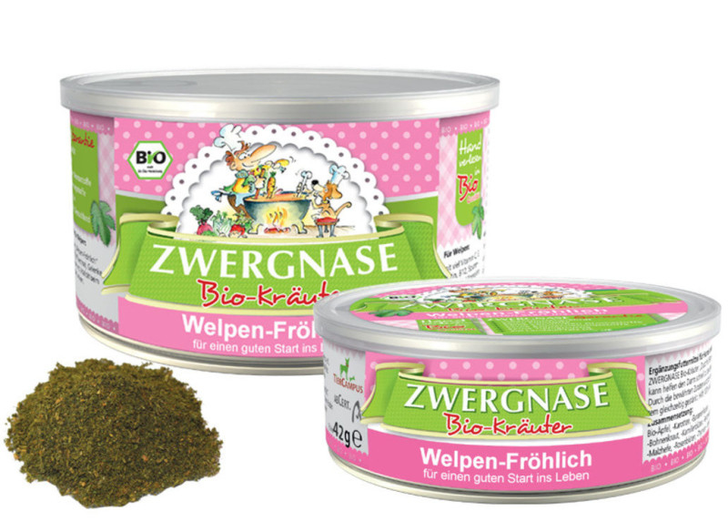 Zwergnase Vrolijke pups 120 g