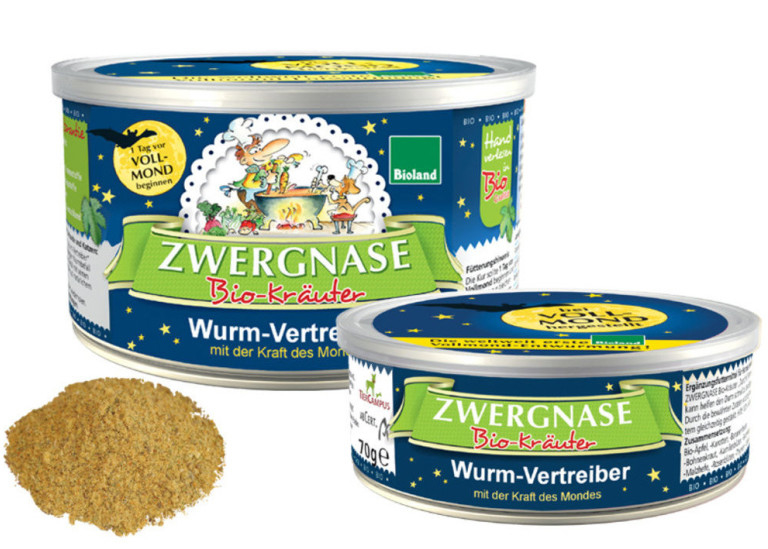 Zwergnase BIO Wormverdrijver 140 g