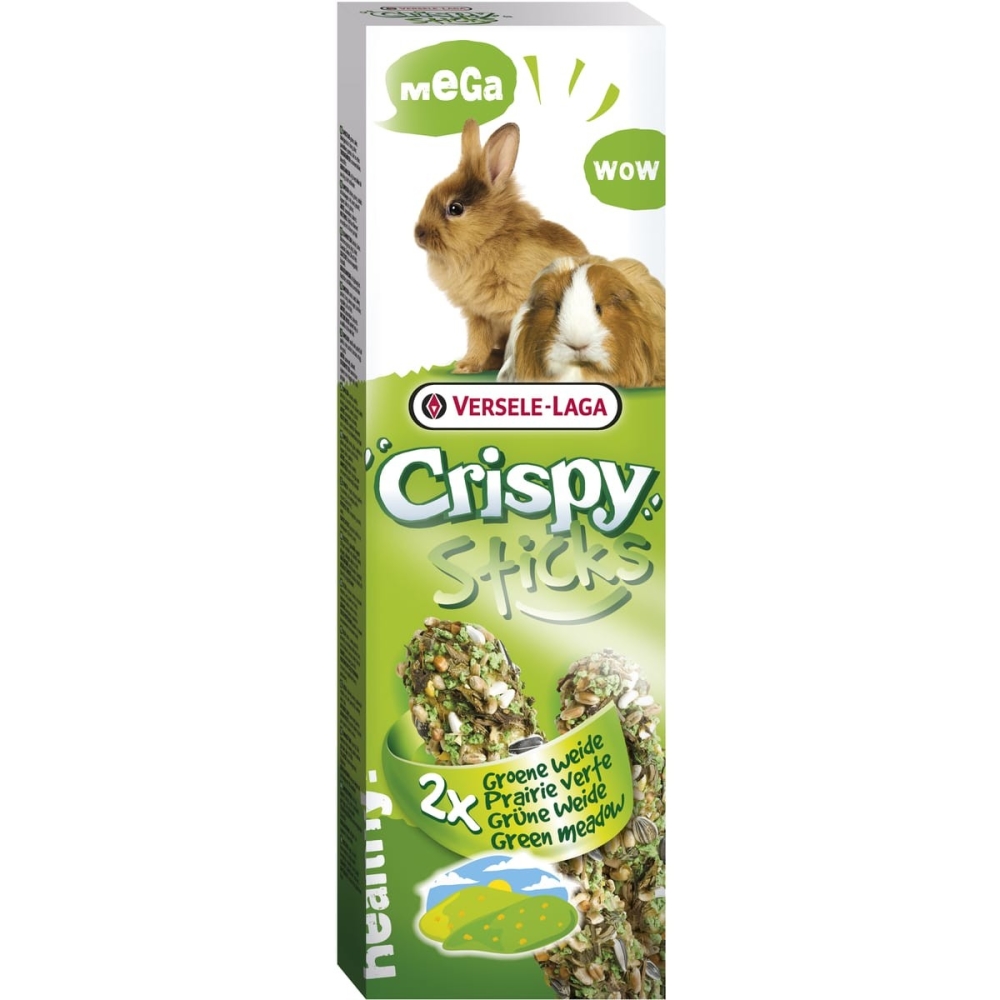 Versele Laga Crispy Sticks Weide Kruiden voor Konijnen en Cavia's