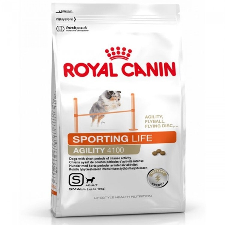 Royal Canin Lifestyle Health Nutrition - Sporting Life Agility 4100 Small 7.5 kg, 1.5 kg køb rimeligt og favoribelt med rabat