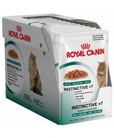 Royal Canin Feline Health Nutrition - Multipack Instinctive +7 in Gelee 12x85 g kjøp billig med rabatt