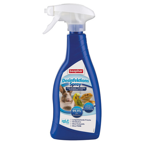 Beaphar Disinfectant Spray for Rodents and Birds Flea Protection