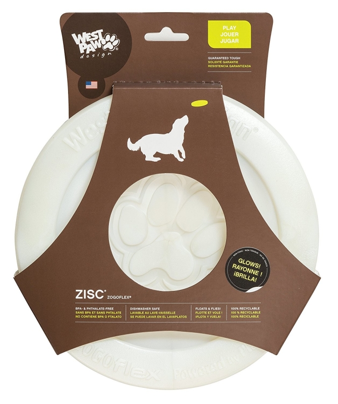 West Paw Zisc Flying Disc, Glow 22 cm osta edullisesti