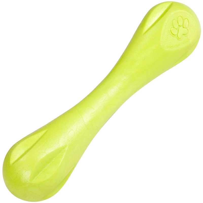 Hurley Dog Bone, Lime Citron L af West Paw køb rimeligt og favoribelt med rabat
