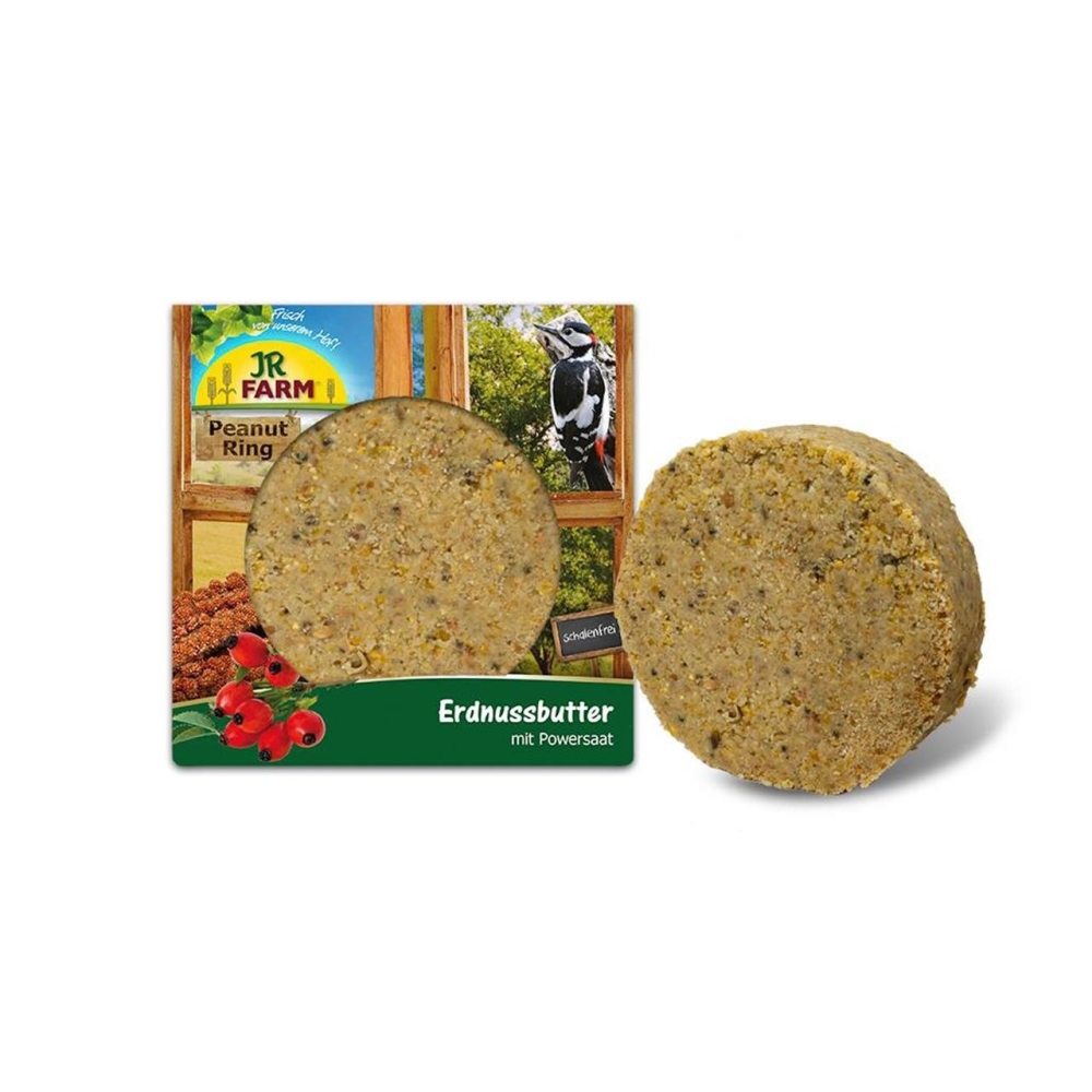 JR Farm Peanut Ring Erdnussbutter mit Powersaat 250 g