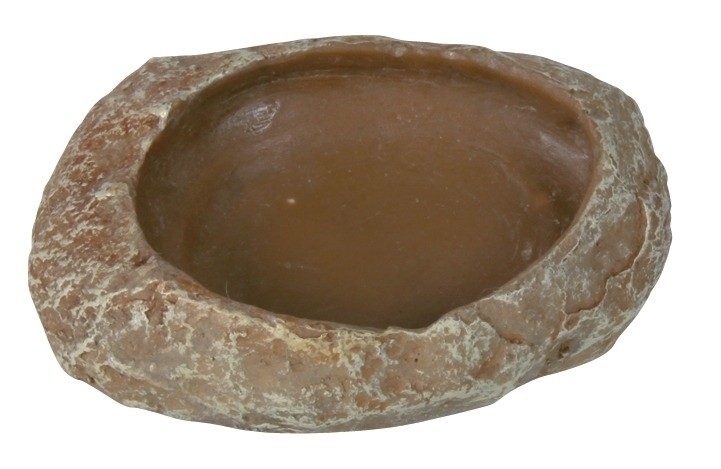 Trixie Wasser- und Futterschale, Steppenfelsen 6x1.5x4.5 cm