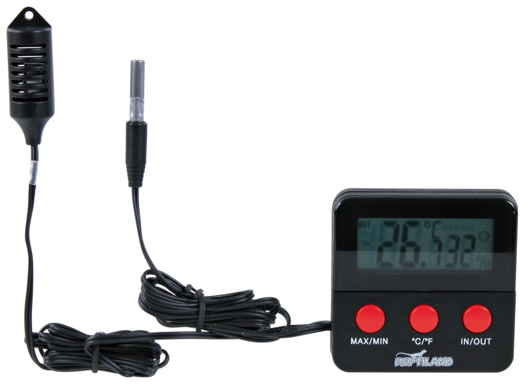 Termo-Higrômetro Digital, Sensor Remoto 6×6 cm da Trixie Compre a bom preço com desconto